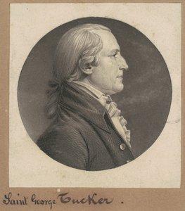 Saint George Tucker von Charles B. J. Févret de Saint Mémin