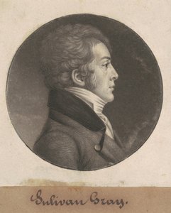 Sulivan Gray von Charles B. J. Févret de Saint Mémin