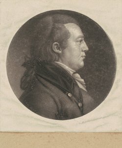 Unbekannter Mann von Charles B. J. Févret de Saint Mémin