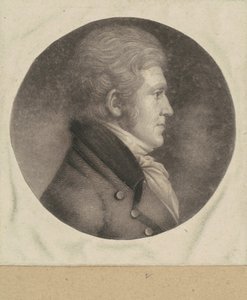 Unbekannter Mann von Charles B. J. Févret de Saint Mémin