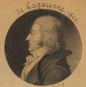Charles de Lagarenne von Charles Balthazar Julien Févret de Saint-Mémin