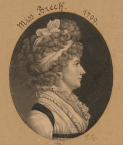 Hannah Breck von Charles Balthazar Julien Févret de Saint-Mémin