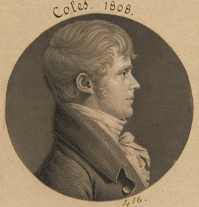 Isaac A. Coles von Charles Balthazar Julien Févret de Saint-Mémin