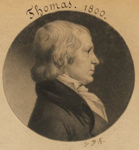 John Chew Thomas von Charles Balthazar Julien Févret de Saint-Mémin