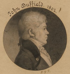 John Duffield von Charles Balthazar Julien Févret de Saint-Mémin