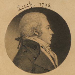 Blutegel von Charles Balthazar Julien Févret de Saint-Mémin