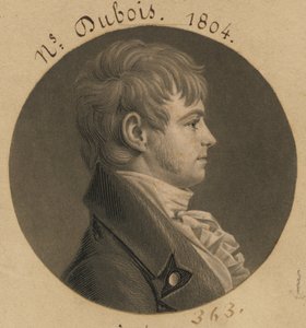 Nicholas DuBois von Charles Balthazar Julien Févret de Saint-Mémin