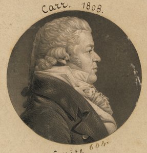 Peter Carr von Charles Balthazar Julien Févret de Saint-Mémin
