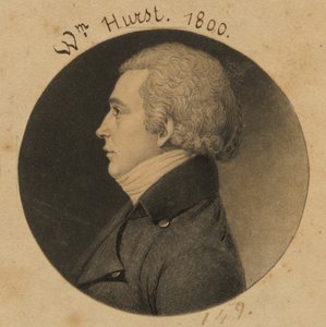 Möglicherweise Jonathan Harvey Hurst von Charles Balthazar Julien Févret de Saint-Mémin