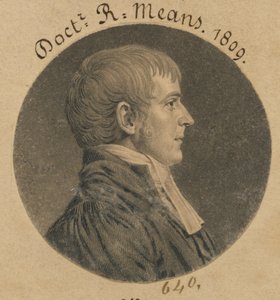 Robert Means von Charles Balthazar Julien Févret de Saint-Mémin
