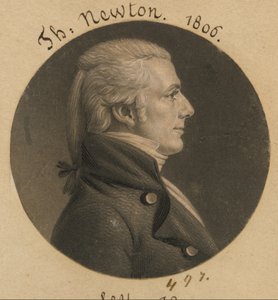 Thomas Newton, Jr. von Charles Balthazar Julien Févret de Saint-Mémin