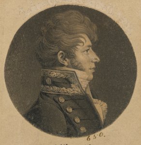 Unbekannter Mann von Charles Balthazar Julien Févret de Saint-Mémin