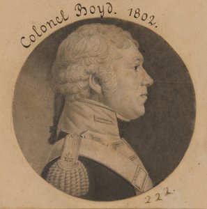 William Boyd von Charles Balthazar Julien Févret de Saint-Mémin