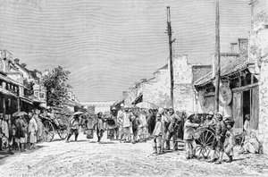 Französische Residenz in Hanoi, 1884
