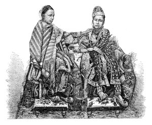 Die Prinzessin von Bhopal, Indien, 1895