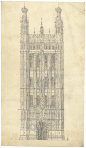 Zeichnung für das Parlament, ca. 1836-40