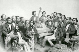 Die musikalische Union, veröffentlicht von Hanhart, 1851