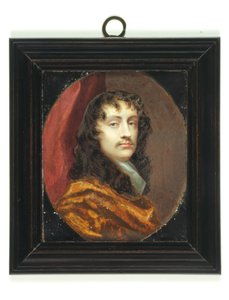 Sir Peter Lely (Aquarell auf Elfenbein)