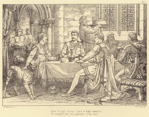 Illustration zu Lara, Eine Erzählung von Lord Byron von Charles Bell Birch