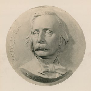 Reliefskulptur des Bildhauers John Henry Foley von Charles Bell Birch