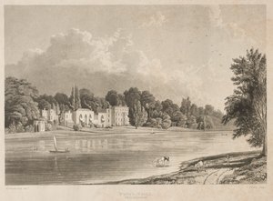 Popes Villa, Twickenham, 1828