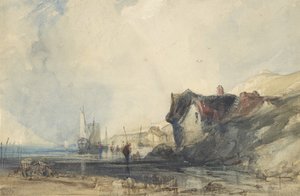 Blick auf die Küste bei Deal, ca. 1846 von Charles Bentley