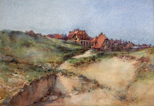 Die Dünen von Le Touquet, ca. 1896