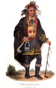 Okeemakeequid, ein Chippeway-Häuptling