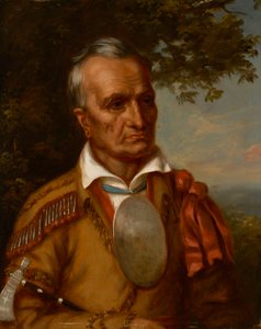 Roter Jacke, Seneca-Häuptling (Sagoyewatha) (ca. 1758-1830) von Charles Bird King
