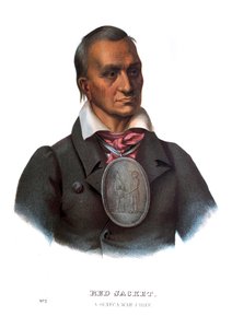 Red Jacket, ein Seneca-Kriegshäuptling von Charles Bird King