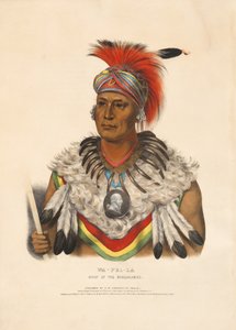 Wa-pel-la - Häuptling der Musquakees von Charles Bird King