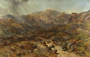 Der Kopf von Nant Francon, Capel Curig, Nordwales von Charles Branwhite
