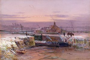 Das Haus am Kanal von Charles Branwhite