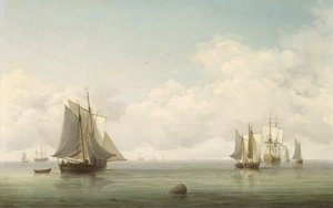 Fischerboote in ruhiger See