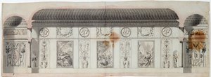 Inneneinrichtung des Katharinenpalastes, Zarskoje Selo, Russland, 1780er Jahre