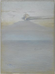 Ansicht des Vesuvs: Effekt 11:25 Uhr, 21. Dezember 1913