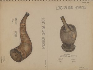 Horn und Mörser & Stößel von Charles Charon