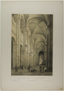Innenraum der Kathedrale von Speyer, Platte elf aus Allemande von Charles Claude Bachelier