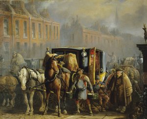 Eine Londoner Kutsche von Charles Cooper Henderson
