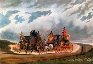 Halbwegs Leeds Kutsche, 1837 1927