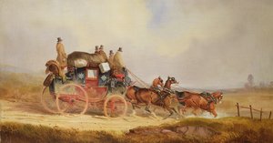 Die London nach Louth Royal Mail (Paar zu 378792) von Charles Cooper Henderson