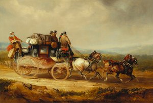 Die London nach Worcester Royal Mail von Charles Cooper Henderson