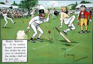 Wicket Keeper (42), aus 