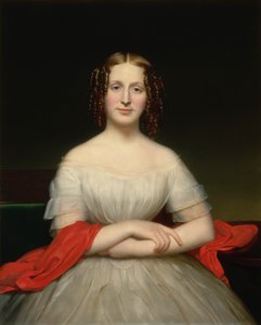 Porträt von Fidelia Marshall, ca. 1840 von Charles Cromwell Ingham
