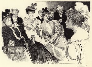 Ein Salon-Tee von Charles Dana Gibson