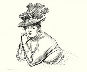 Eine Studie von Charles Dana Gibson