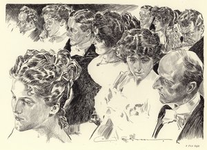 Eine Premiere von Charles Dana Gibson