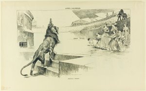 Amerikas Tribut, aus Life von Charles Dana Gibson