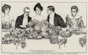 Aus Eine Witwe und ihre Freunde von Charles Dana Gibson