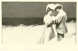 Hier ist Weihnachten und sie begannen im August Abschied zu nehmen von Charles Dana Gibson